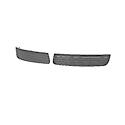 New Standard Replacement Front Driver Side Lower Bumper Cover Grille, Without Fog Light Holes