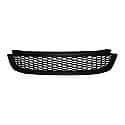 New Standard Replacement Front Bumper Cover Grille, Plastic, Black