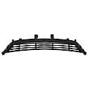 New Standard Replacement Grille, Front Bumper Lower, Matte-Black