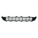 New Standard Replacement Front Bumper Cover Grille, Matte-Black