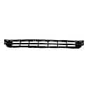 New Standard Replacement Front Bumper Cover Grille, Black Textured