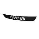 New CAPA Certified Premium Replacement Front Bumper Cover Grille, For Base Models, Matte-Black