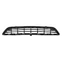 New CAPA Certified Standard Replacement Front Bumper Cover Grille, Matte-Black