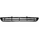 New Standard Replacement Front Bumper Grille, Sport Model, Black