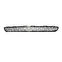 New Standard Replacement Front Bumper Cover Grille, Matte-Black