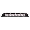 New Standard Replacement Front Bumper Cover Grille, Excludes SX Model, Matte-Black