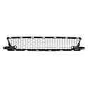 New Standard Replacement Front Bumper Grille, For Sedan Without F-Sport, Matte-Black