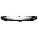 New Standard Replacement Front Bumper Grille, Black