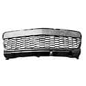 New Standard Replacement Front Bumper Grille, Matte-Black, Sport Type