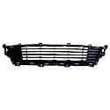 New Standard Replacement Front Bumper Grille, Matte-Dark Gray, Without Hybrid