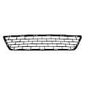 New CAPA Certified Premium Replacement Front Bumper Grille, Without SR, Textured Black