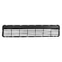 New Standard Replacement Front Bumper Cover Grille, Dark Gray Textured Finish