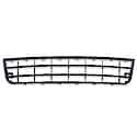 New Standard Replacement Front Bumper Grille, Bar Type, Matte-Black