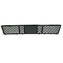 Front Bumper Center Grille, Sedan Without M-Package, With Active Cruise, Black