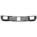 New Standard Replacement Front Bumper Cover Grille, Matte Dark Gray, With Adaptive Cruise Control