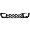 New CAPA Certified Standard Replacement Front Bumper Cover Grille, Matte Dark Gray