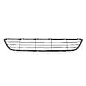 New CAPA Certified Premium Replacement Front Bumper Cover Grille, For Sedan, Matte-Dark Grey