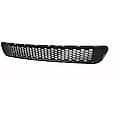 New Standard Replacement Front Bumper Grille, Excludes SE Model, Dark Gray