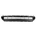 New CAPA Certified Premium Replacement Front Bumper Cover Grille, Black