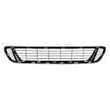 New CAPA Certified NSF Certified Standard Replacement Front Bumper Grille, Black