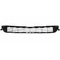 New CAPA Certified NSF Certified Premium Replacement Front Bumper Lower Grille, Matte-Dark Gray