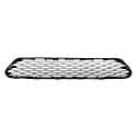 New CAPA Certified NSF Certified Premium Replacement Front Bumper Cover Grille, Matte-Dark Gray