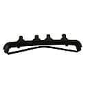 New Standard Replacement Front Bumper Center Grille Surround Molding, Black