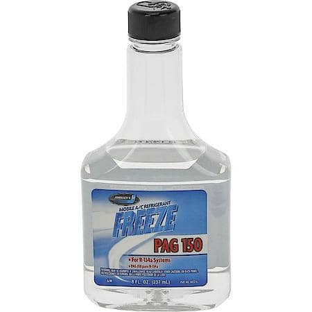 A/C Premium PAG 150 Oil without Dye (8 oz. Bottle)