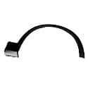 Front Passenger Side Wheel Arch Trim, Made Of Plastic