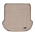 Cargo Area Liner: Raised Edges, Tan, Custom Blended TPO (Thermopolyolefin), Non-Skid