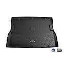 All Terrain Cargo Liner; Black; Jeep Logo