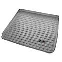 Cargo Area Liner: Raised Edges, Gray, Custom Blended TPO (Thermopolyolefin), Non-Skid