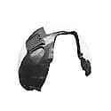 Passenger Side Front Fender Liner, Fits C Model, Made Of Plastic