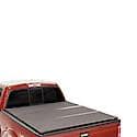 Solid Fold 2.0 Hard Tri-Fold Tonneau Cover, Matte Black, Made of aluminum, 15+ F-150 5.7 Ft Bed