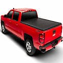 Soft Folding, 2 Folds/ 3 Panel, Not Hinged In Front, Tailgate Lock, Black, Vinyl