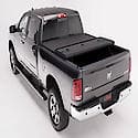 Tonneau Cover: Hard Tri-Fold, Lockable, Use Tailgate Handle Lock, Ram 21-19