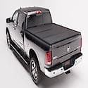 Tonneau Cover: Hard Tri-Fold, Works With 18-20 Inch ol Boxes, Black, Ram 21-19