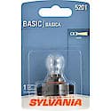 5201 Basic: Halogen Headlight Bulb, Basic Performance, 1 Pack