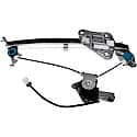 Front Driver Side Window Regulator & Motor Assembly: Power, 1 Pack