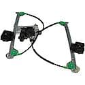 Window Regulator & Motor Assembly: Power, 1 Pack