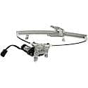 Rear Driver Side Window Regulator & Motor Assembly: Power, 1 Pack