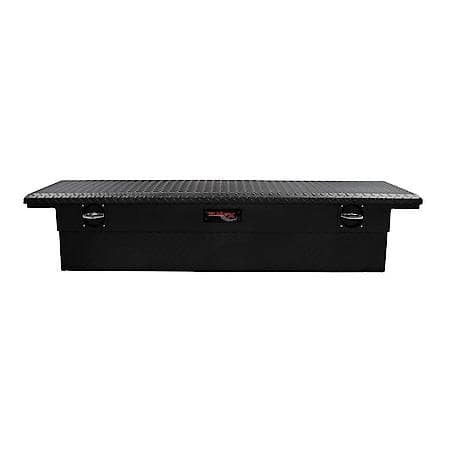 Crossover Low Profile, Single Lid, Diamond Tread, Black, 19.25"L X 69"W X 13.5"H