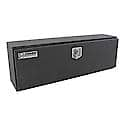 Topside Bedrail, Single Door, Diamond Tread, Black, 48" L X 12" W X 16" H