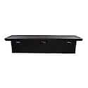 Crossover Low Profile, Single Lid, Diamond Tread, Black, 19.25"L X 69"W X 13.5"H