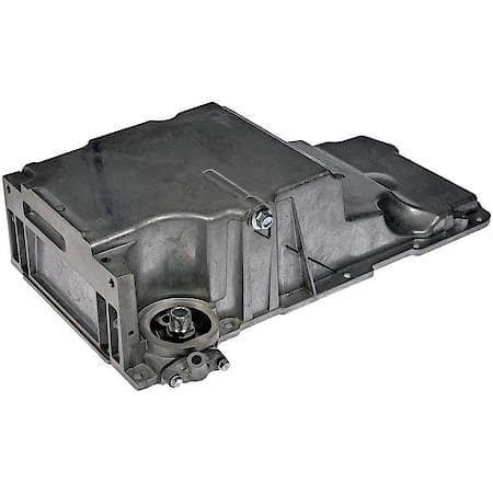 Engine Oil Pan: Direct Fit, Aluminum, Center Sump, 6 Quart