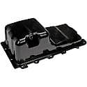 Engine Oil Pan: Direct Fit, Steel, Rear Sump