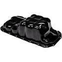 Engine Oil Pan: Direct Fit, Steel, Rear Sump