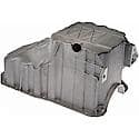 Engine Oil Pan: Direct Fit, Aluminum, Rear Sump