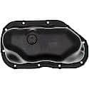 Engine Oil Pan: Direct Fit, Steel, Rear Sump