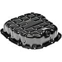 Engine Oil Pan: Direct Fit, Steel, Front Sump